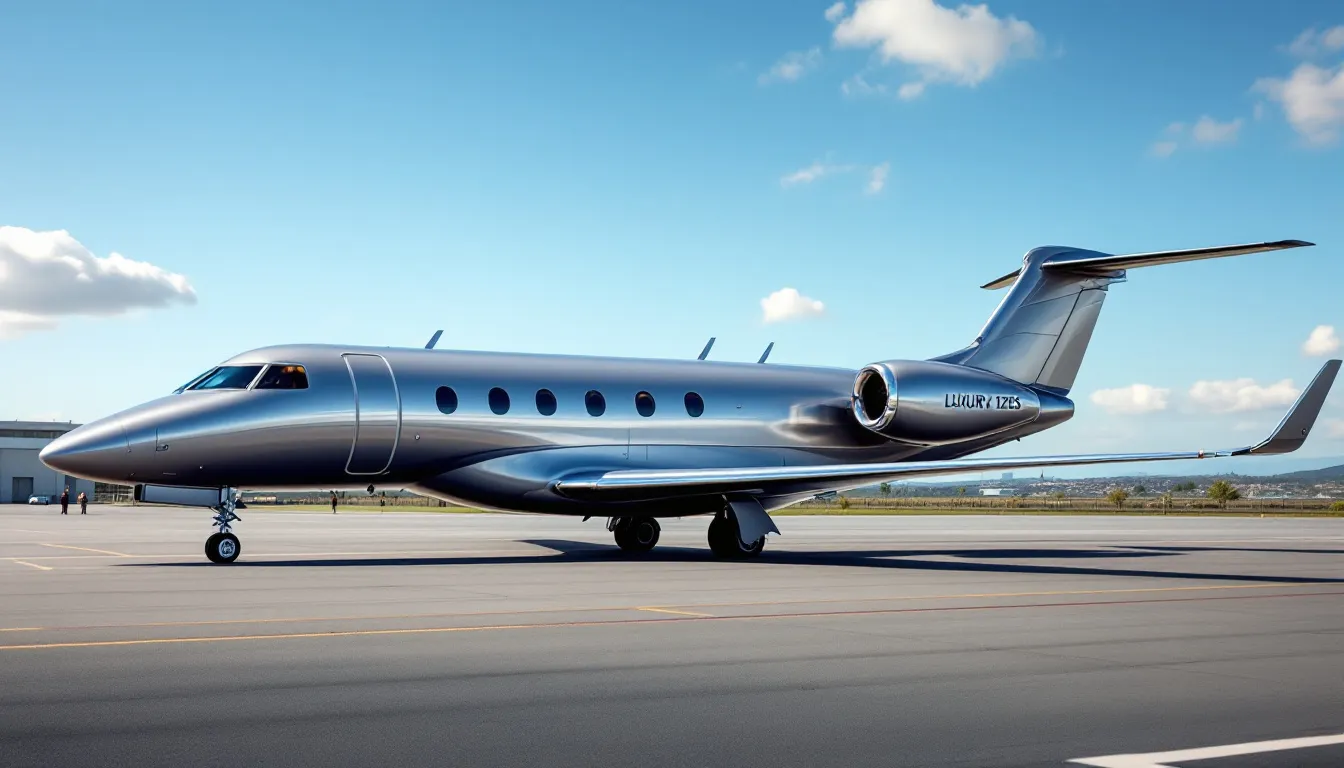 The image depicts a collection of privately owned planes, including very light jets and business jets, parked at a small airport. These aircraft are designed for greater comfort and efficiency, catering to business travel and private aviation needs.