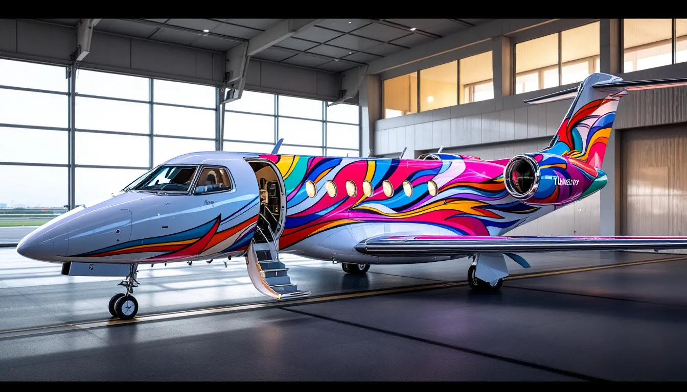 A luxurious turboprop private jet is showcased, ready for a charter flight to Memphis, featuring a spacious cabin designed for both business and leisure travelers. The aircraft represents the ultimate in private aviation, promising an exceptional travel experience to Memphis, TN, with easy access to the vibrant cultural scene and rich musical heritage of the city.