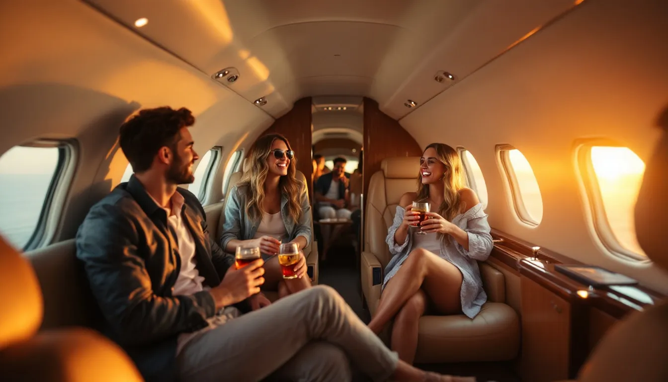 A private jet designed for cross country flying is showcased, emphasizing its fuel efficiency and solid performance. It features advanced avionics and a spacious interior, making it ideal for private pilots and many aircraft owners seeking a reliable option for longer trips.