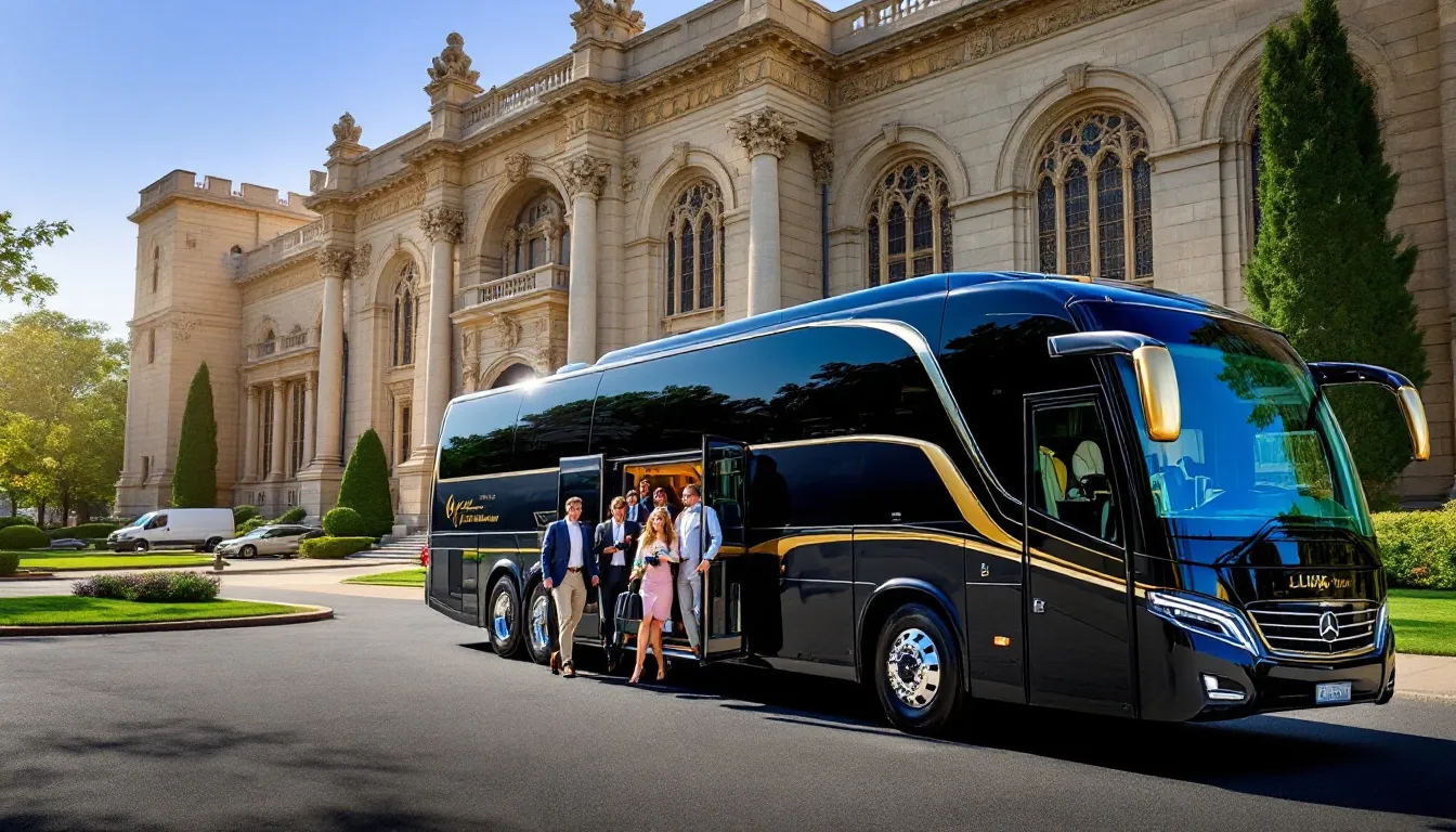 A luxurious scene depicting a private jet journey, showcasing a select group of travelers embarking on an adventure to explore UNESCO World Heritage sites like Angkor Wat and the Great Barrier Reef. The image captures the essence of seamless travel, highlighting the comfort and exclusivity of private jet expeditions as they prepare for their unforgettable trip around the world.