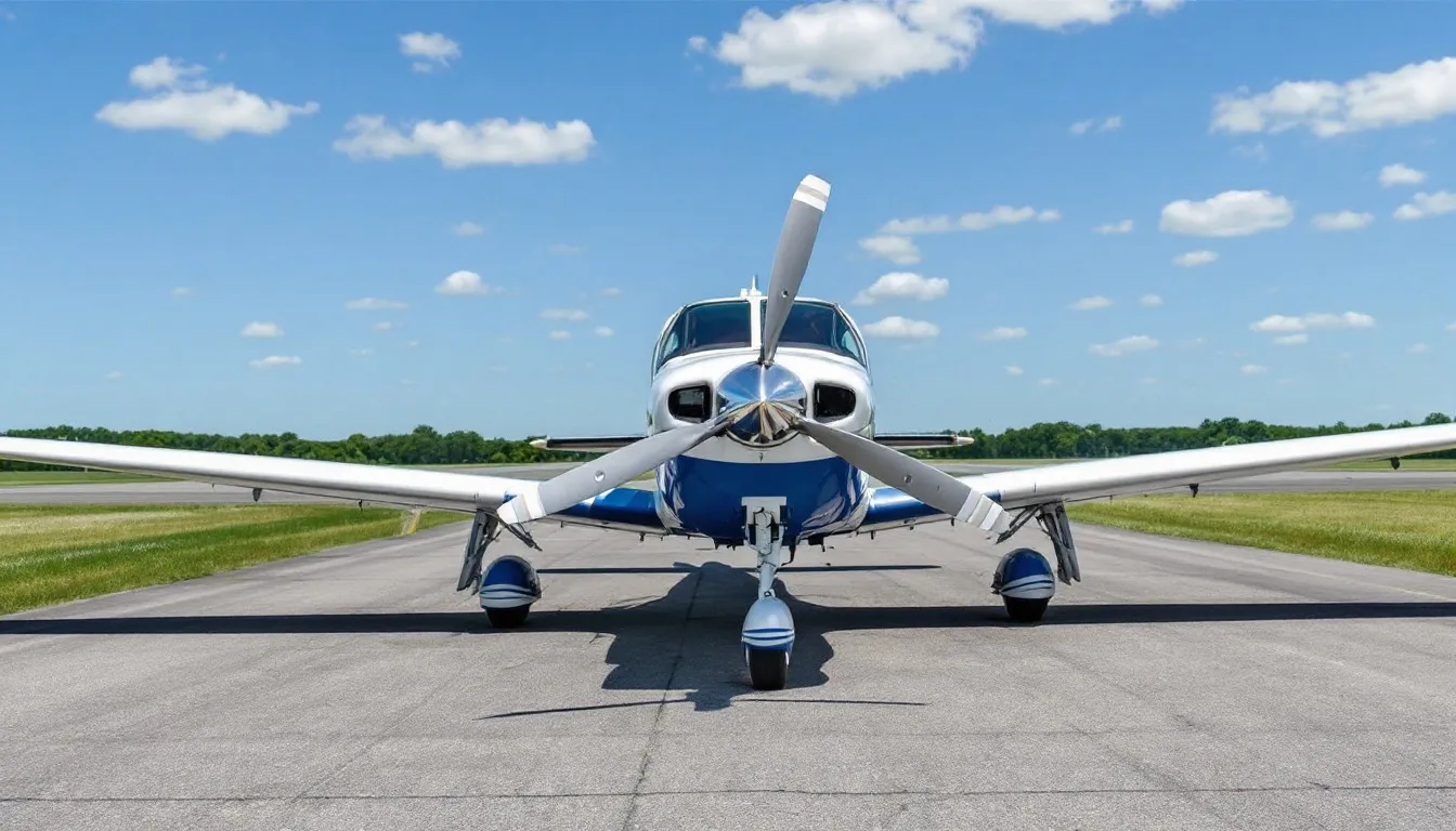 An image depicting a sleek private jet on a tarmac, highlighting the luxurious aspect of private aviation with its polished exterior and spacious design. The scene emphasizes the appeal of aircraft rental for discerning travelers seeking cost-effective and personalized travel solutions in the private aviation market.