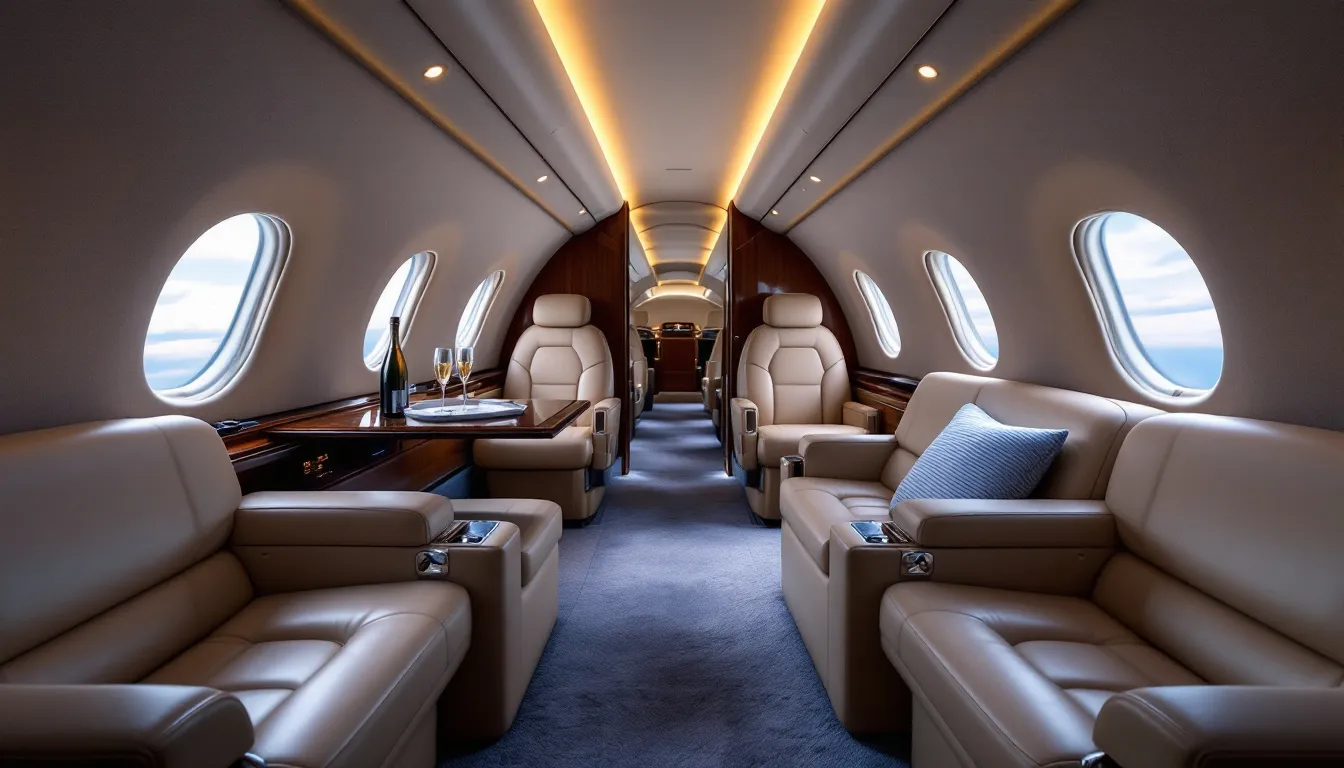 The image showcases a luxurious business jet from Premier Air Charter, highlighting their outstanding service and commitment to providing an exceptional travel experience. The sleek aircraft is positioned on a runway at Palomar Airport, ready to take clients to their next destination with utmost comfort and security.