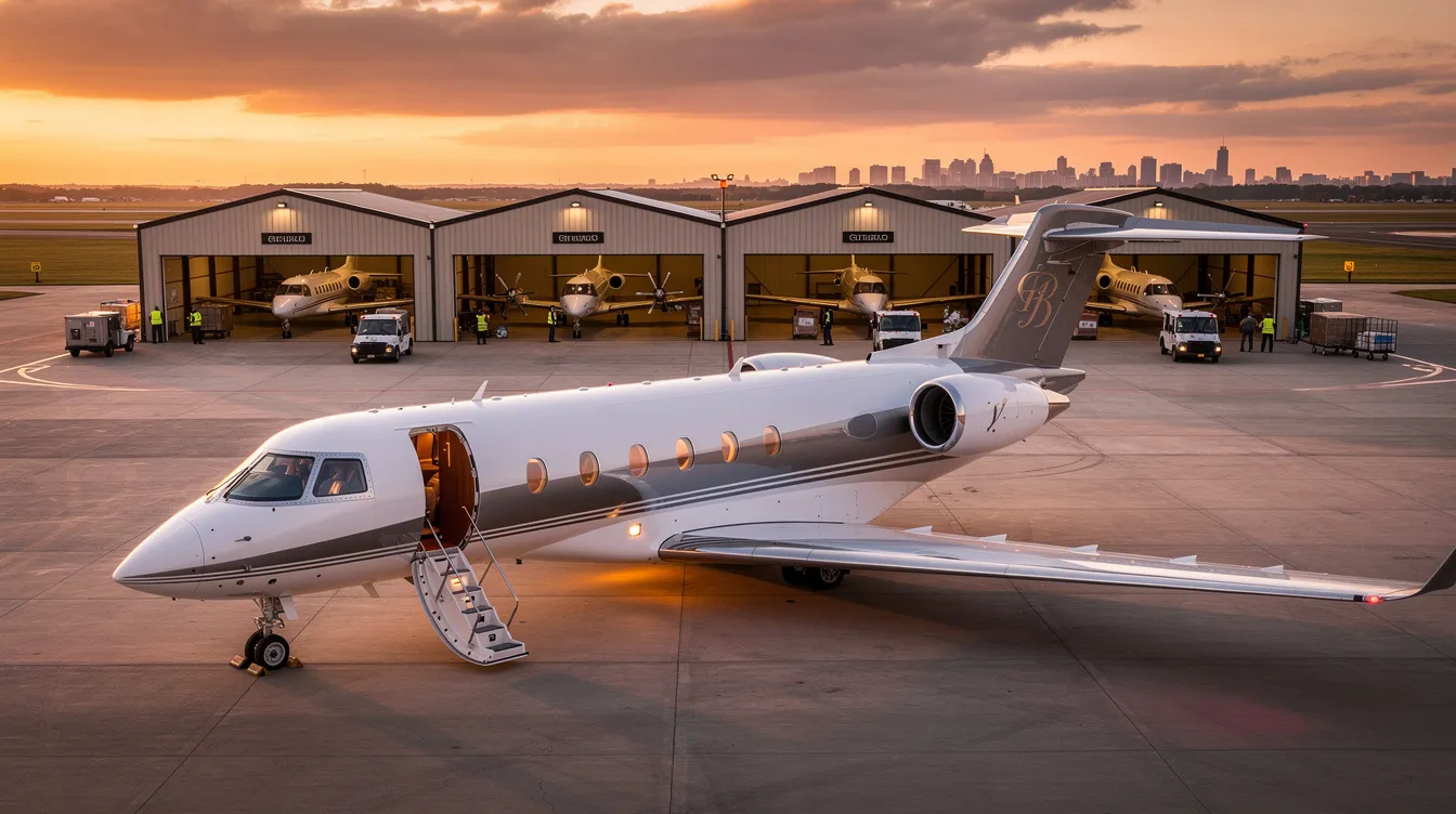 The image depicts a Cessna 182T Skylane, a four-seat general aviation aircraft featuring a high wing design and fixed landing gear. The spacious cabin is equipped with two child seats, making it ideal for family adventures, while the powerful engine ensures a cruise speed that enhances performance and stability during flight.