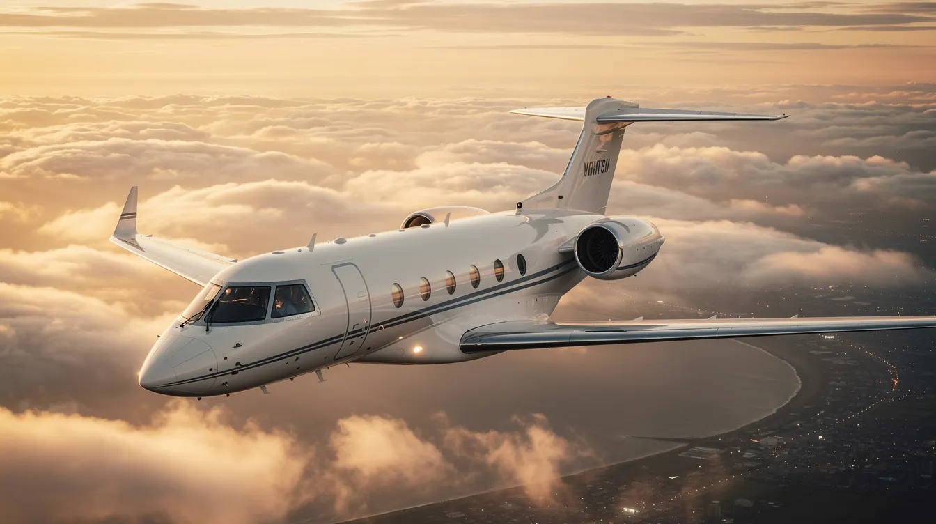 The image depicts a sleek private jet on a runway, symbolizing luxury and convenience in private aviation. It highlights the benefits of jet card programs, including guaranteed availability and access to a diverse fleet for frequent travelers seeking premium service.