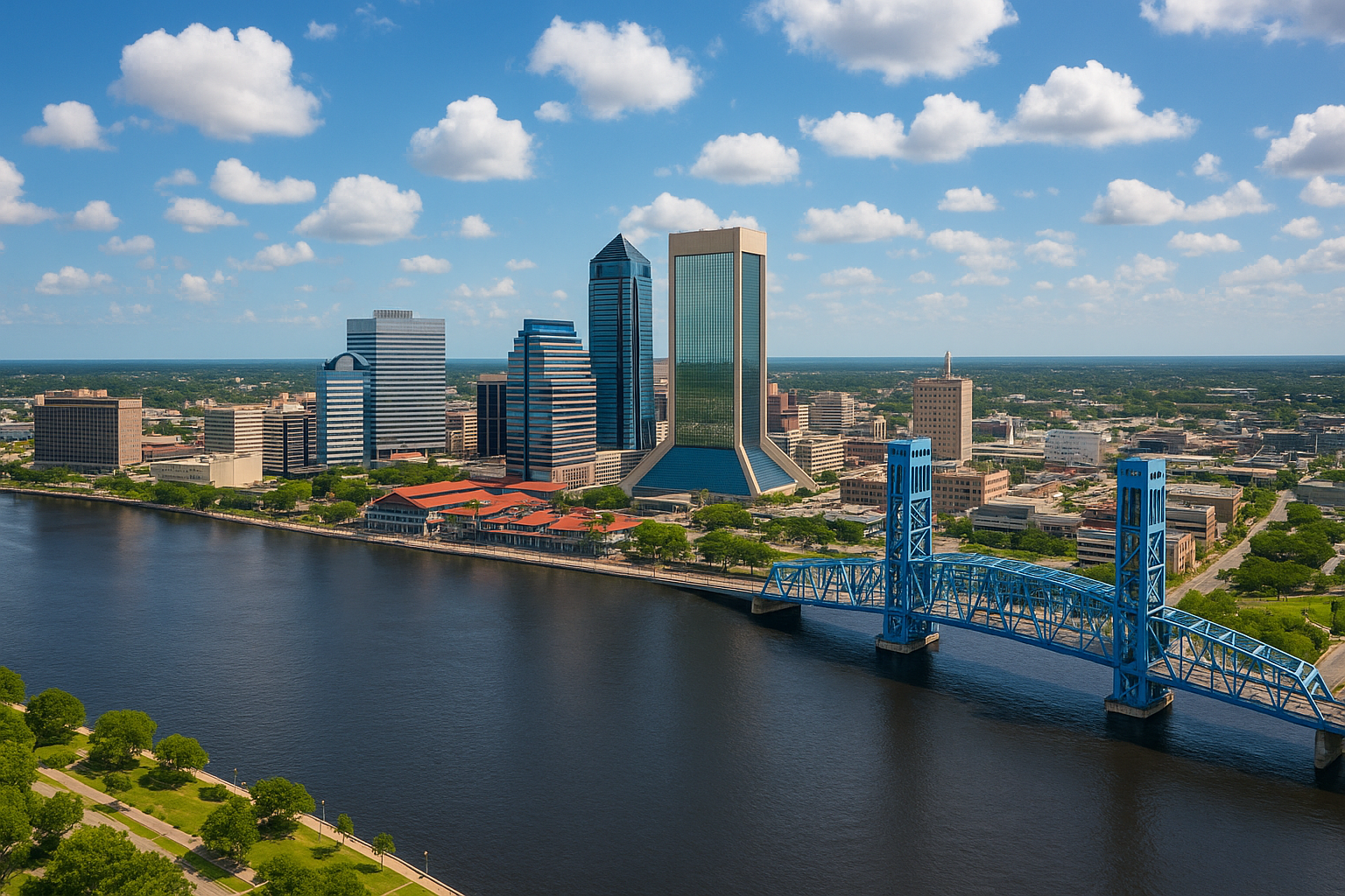 Aerial of Jacksonville