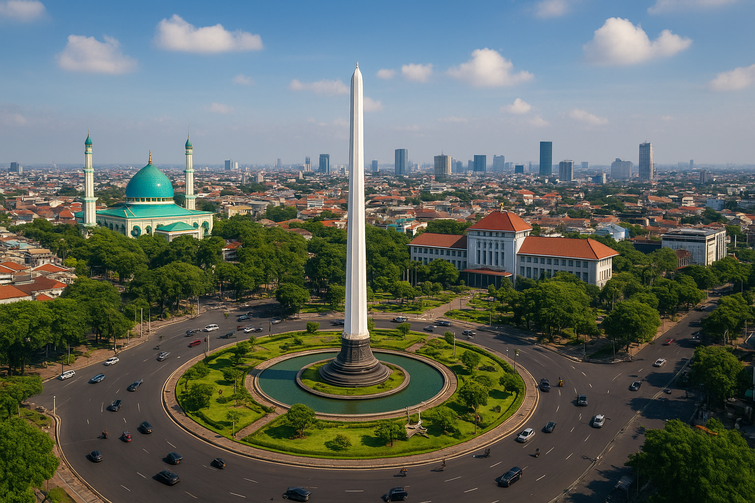 Surabaya jet arrival