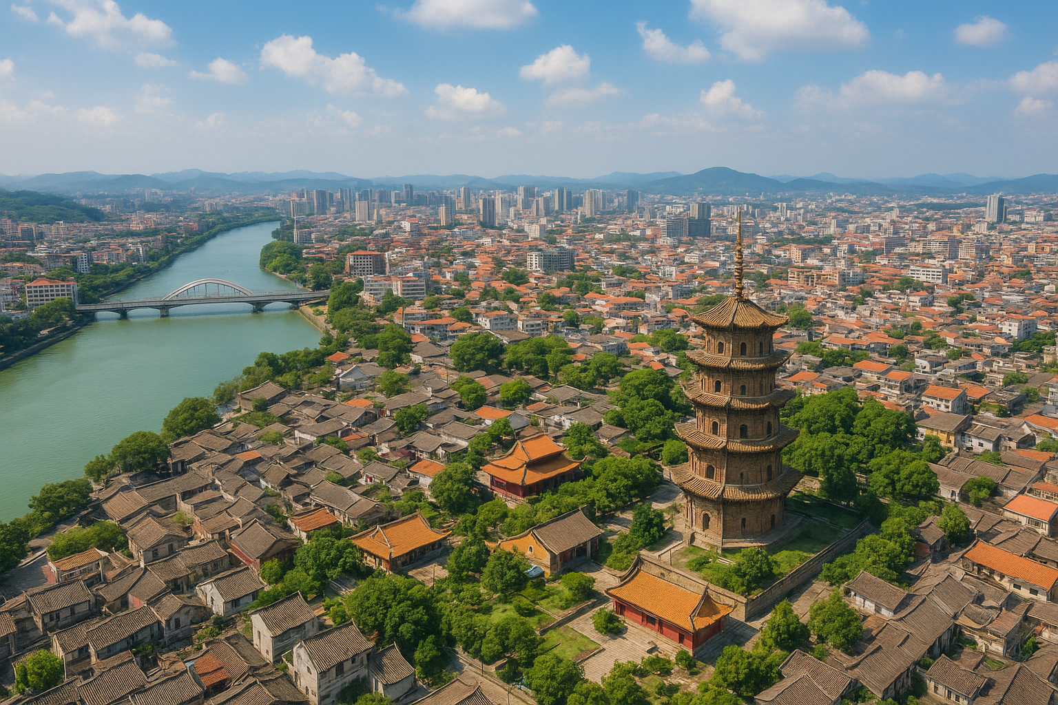 Quanzhou skyline