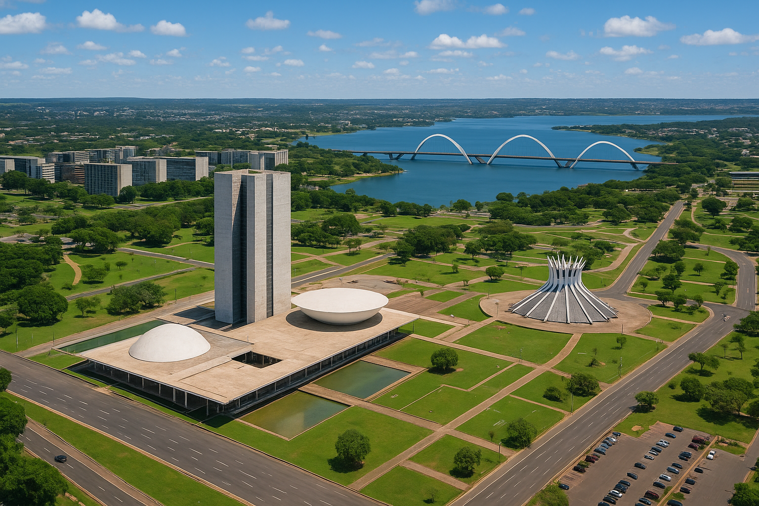 Arriving in Brasília