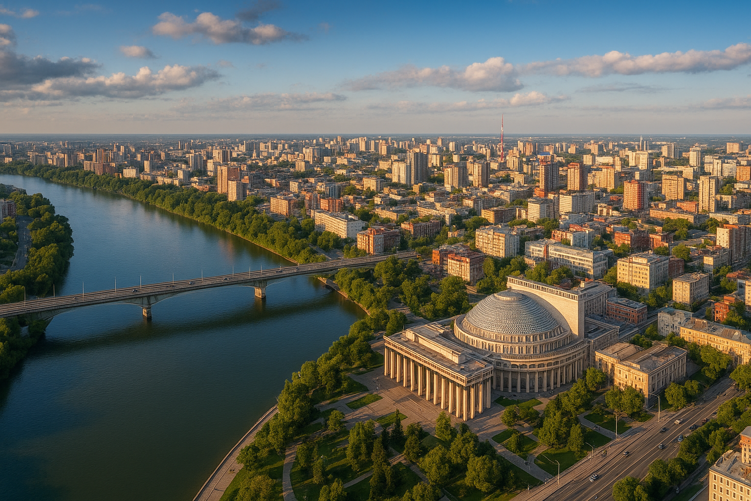 Novosibirsk cityscape