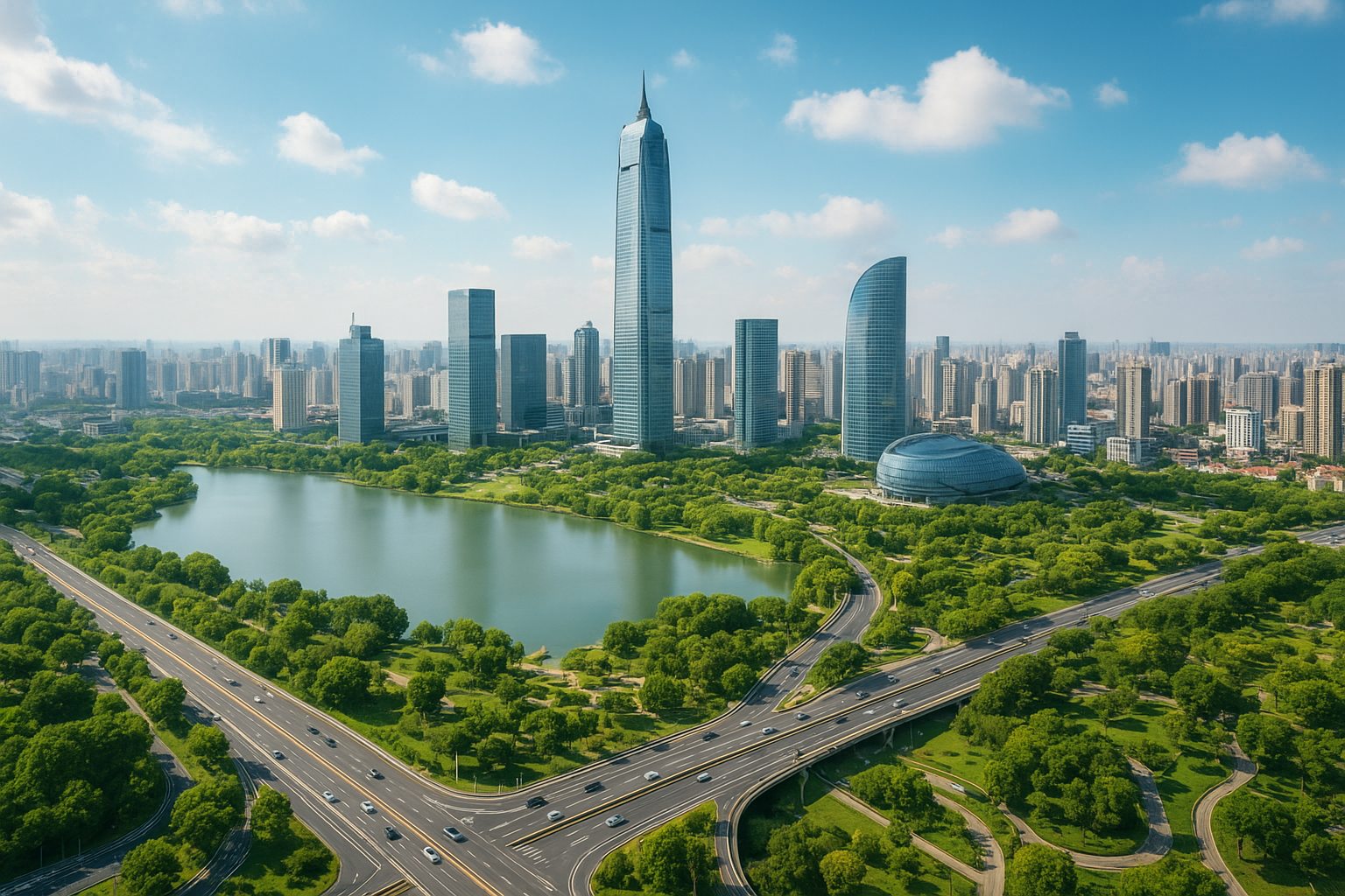 Hefei skyline