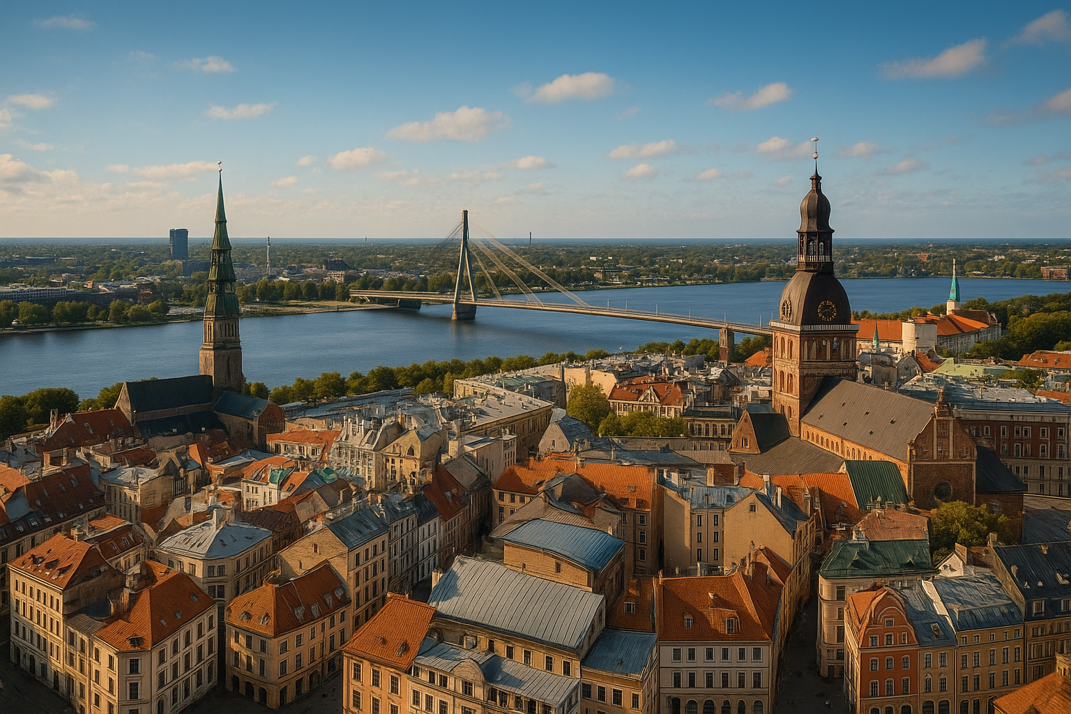 Riga cityscape