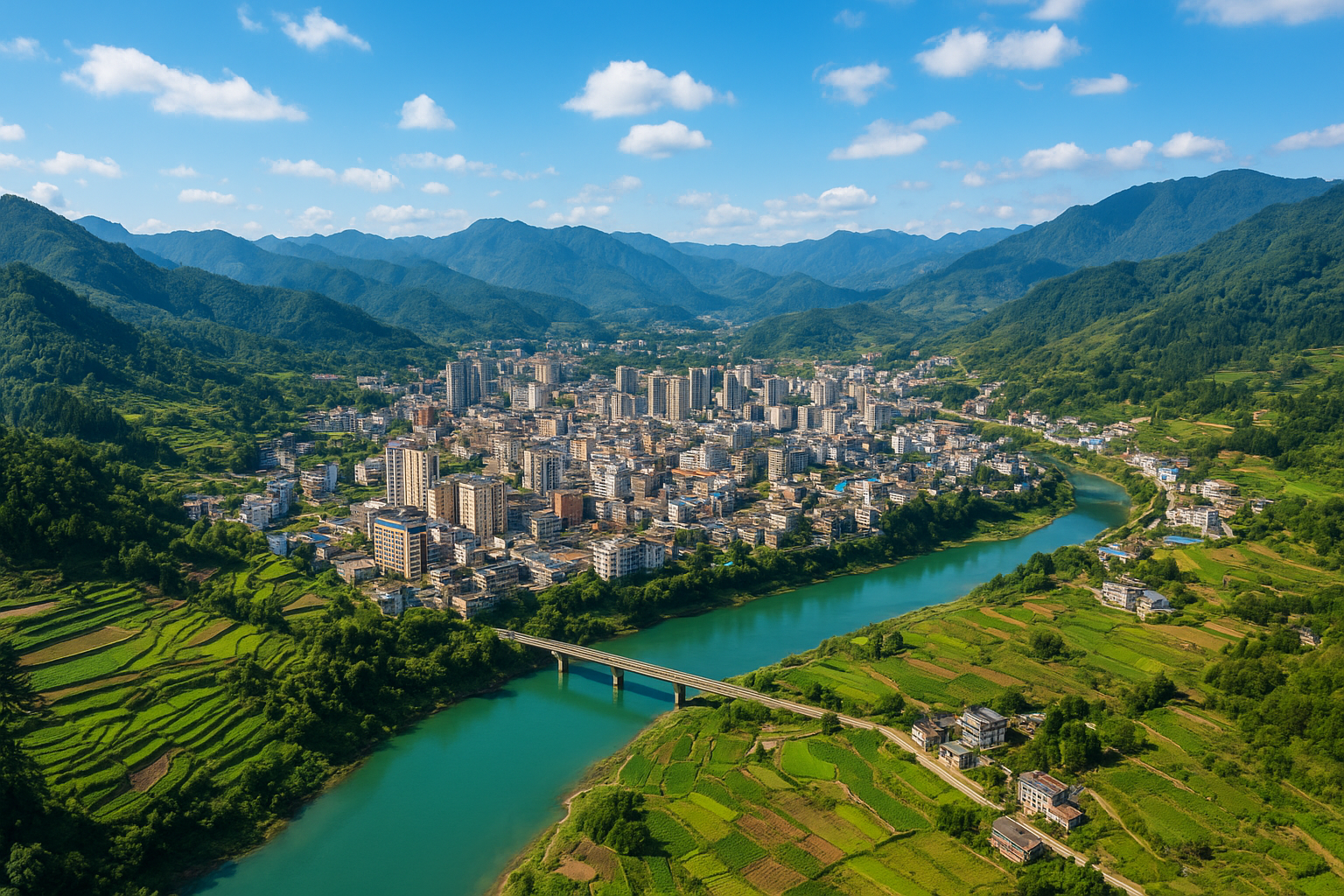 Guiyang to Bijie Private Jet Route