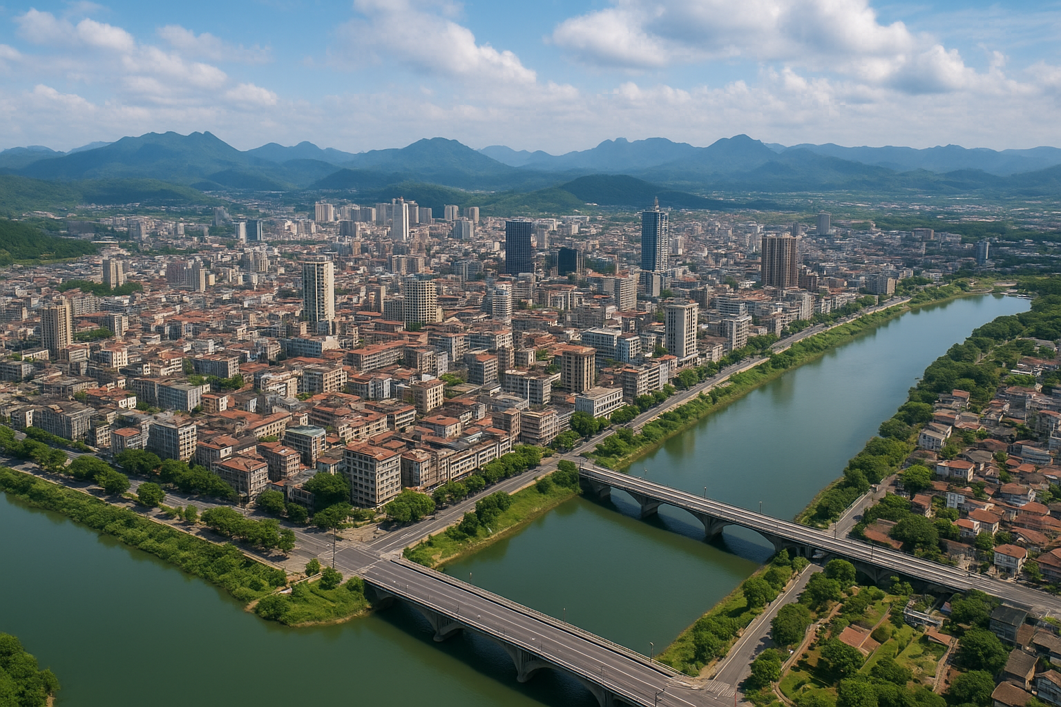 Shaoyang to Yongzhou private jet route