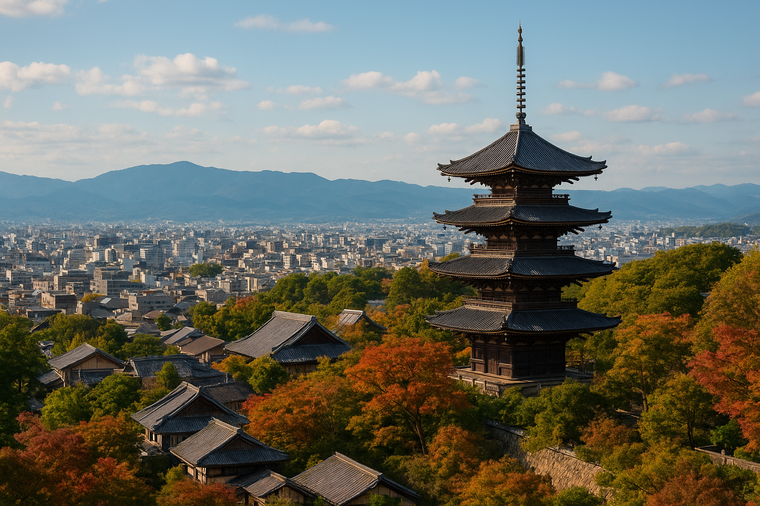 Hiroshima to Kyoto Private Jet Route