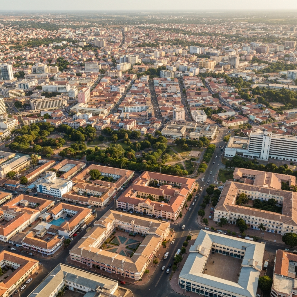 Conakry cityscape