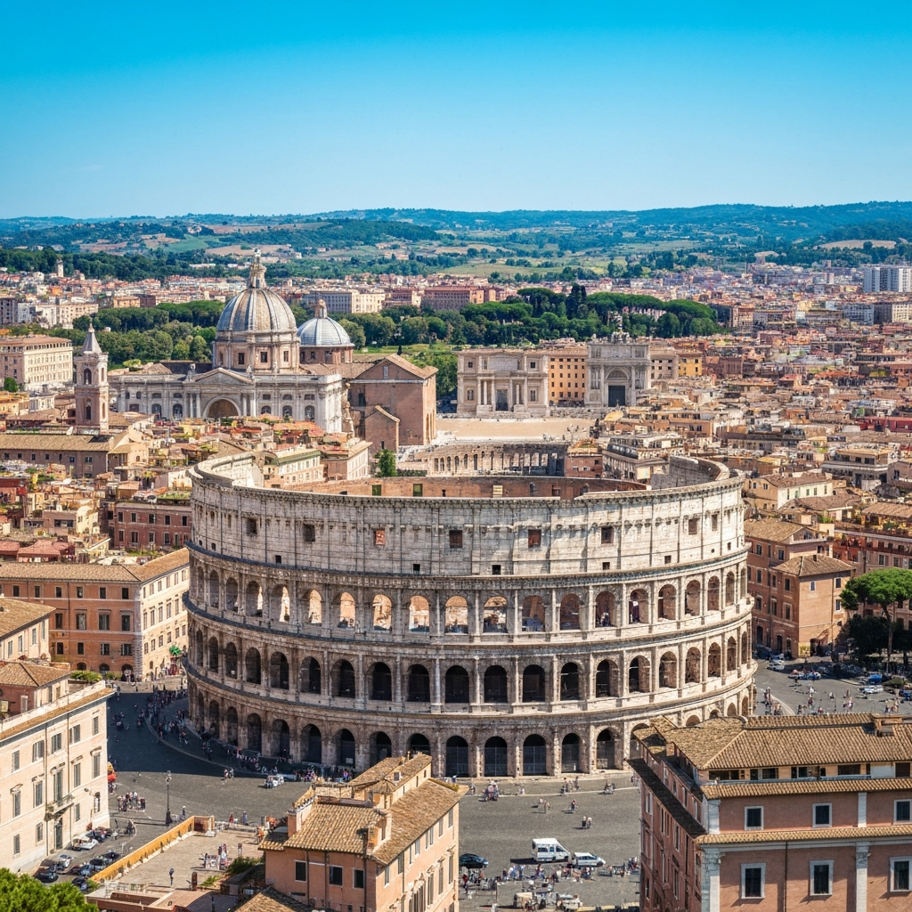 Rome Departure Private Jet
