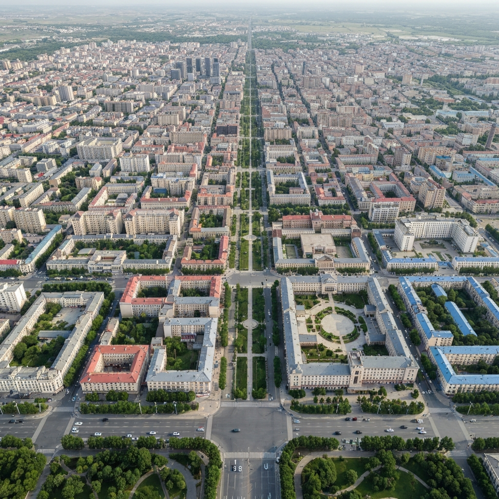 Handan city view