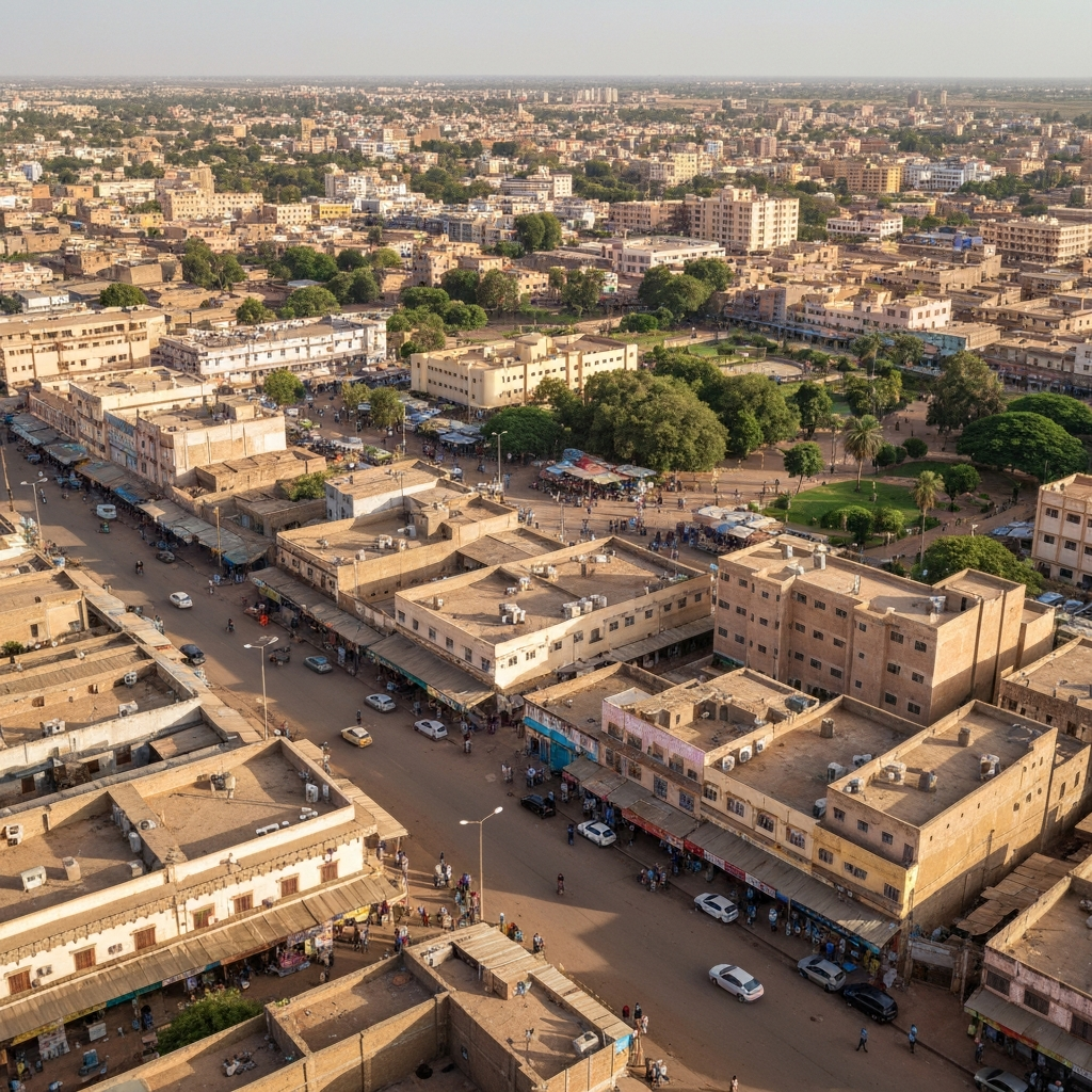 Niamey to Kano aerial