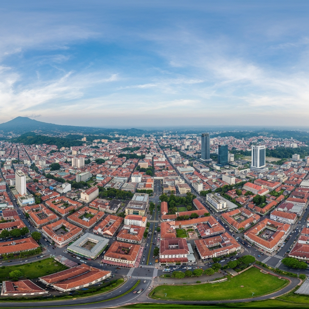 Semarang to Bandung Private Jet Route