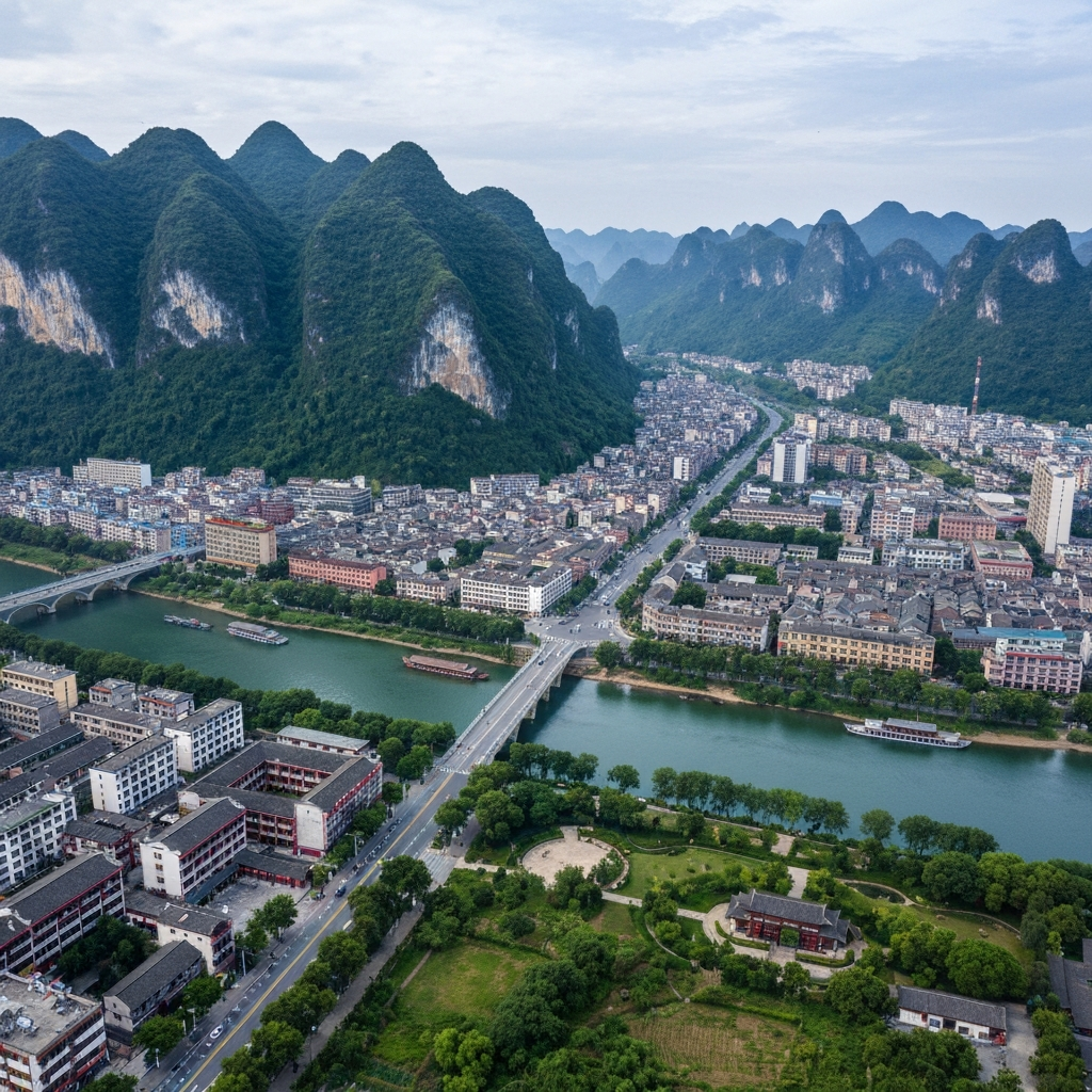 Luzhou Aerial View