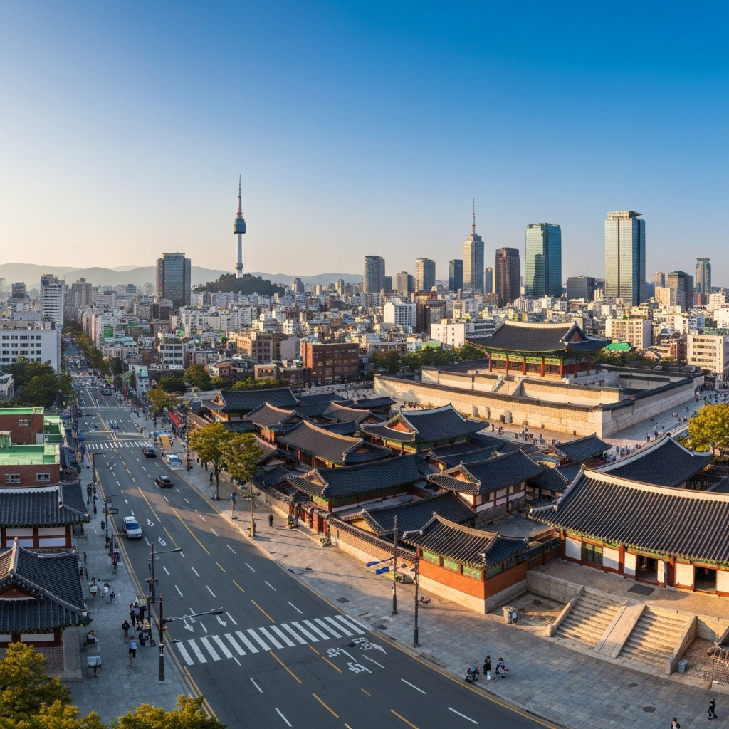 Seoul cityscape