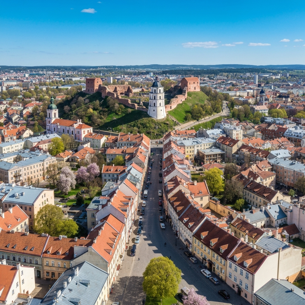 Vilnius Aerial View
