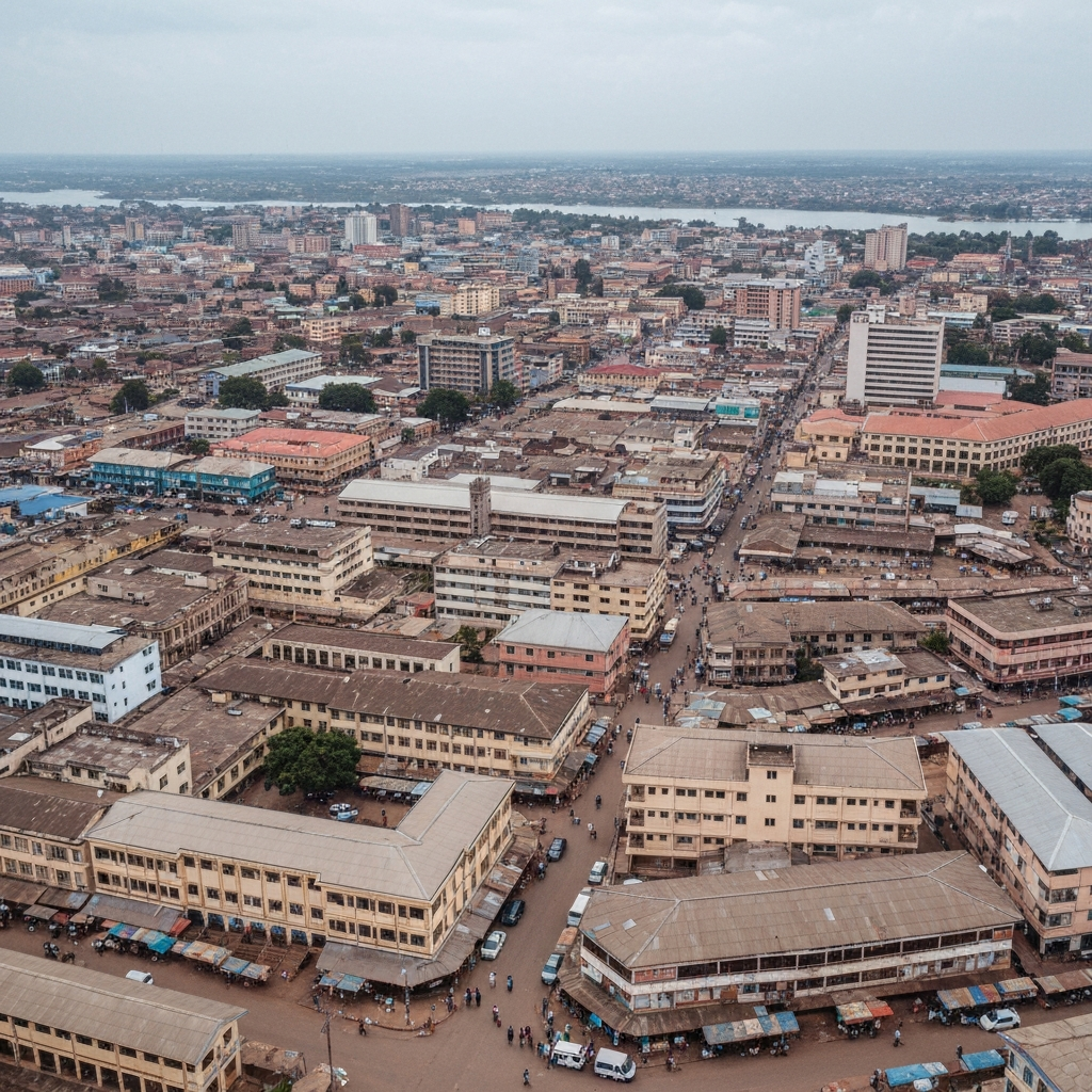 Douala cityscape