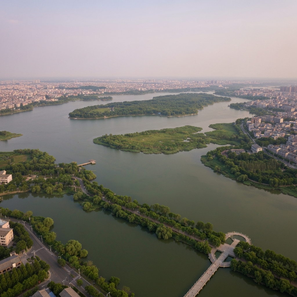 E'zhou to Huangshi private jet route