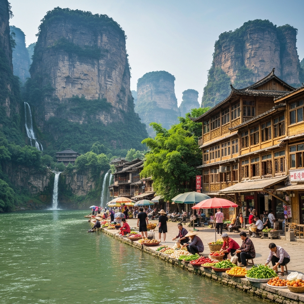 Zhangjiakou Skyline