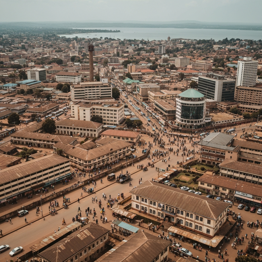 Kampala cityscape