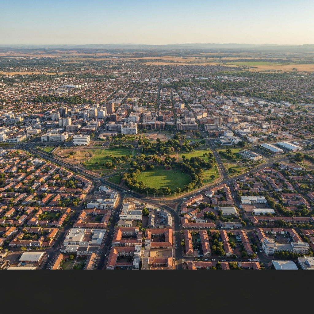 Bloemfontein from above