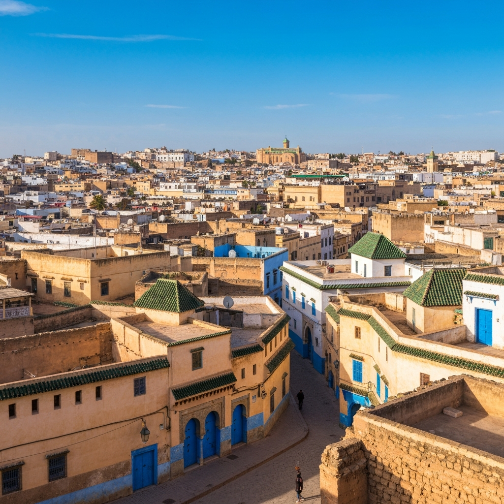 Fès Medina from Above