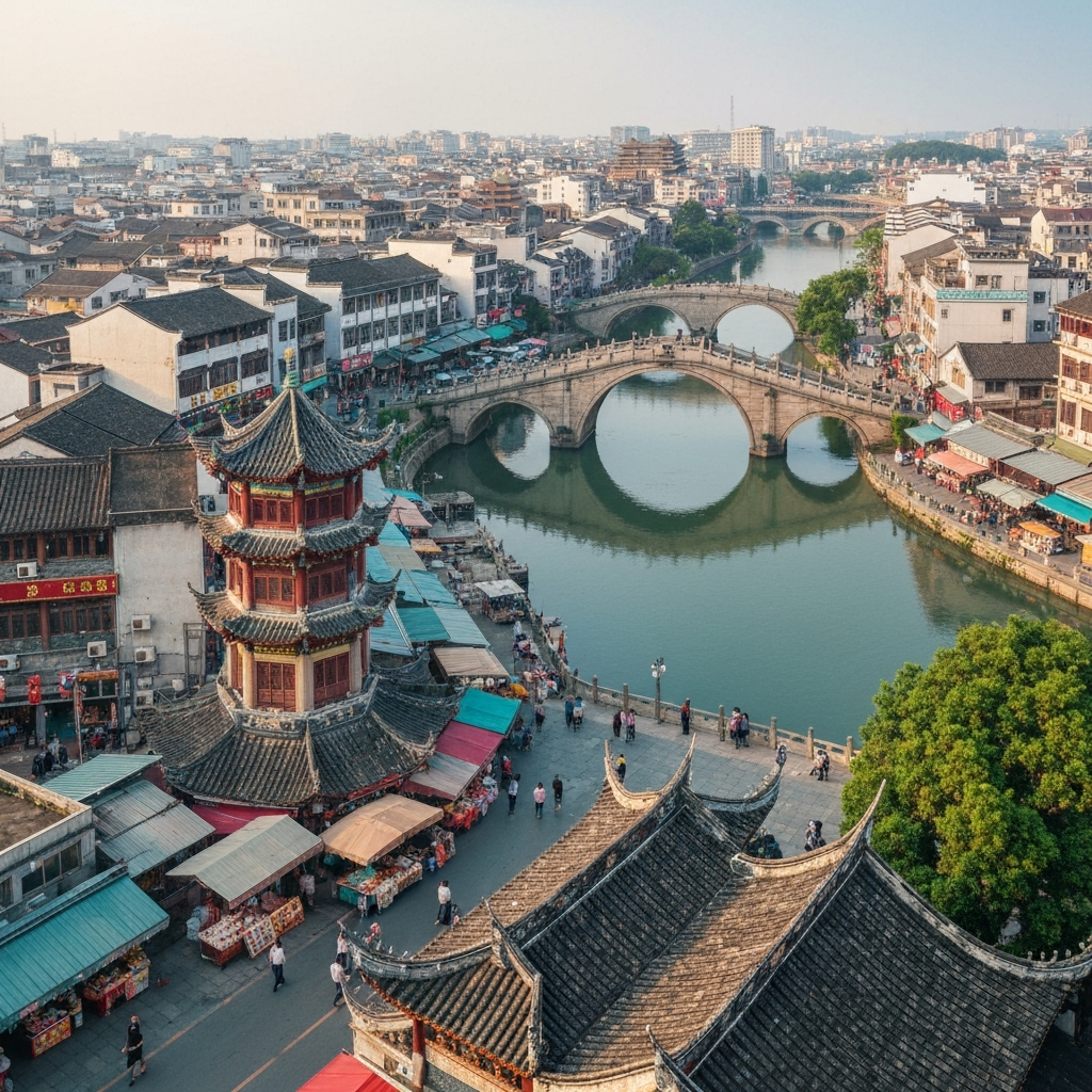 Quanzhou city skyline