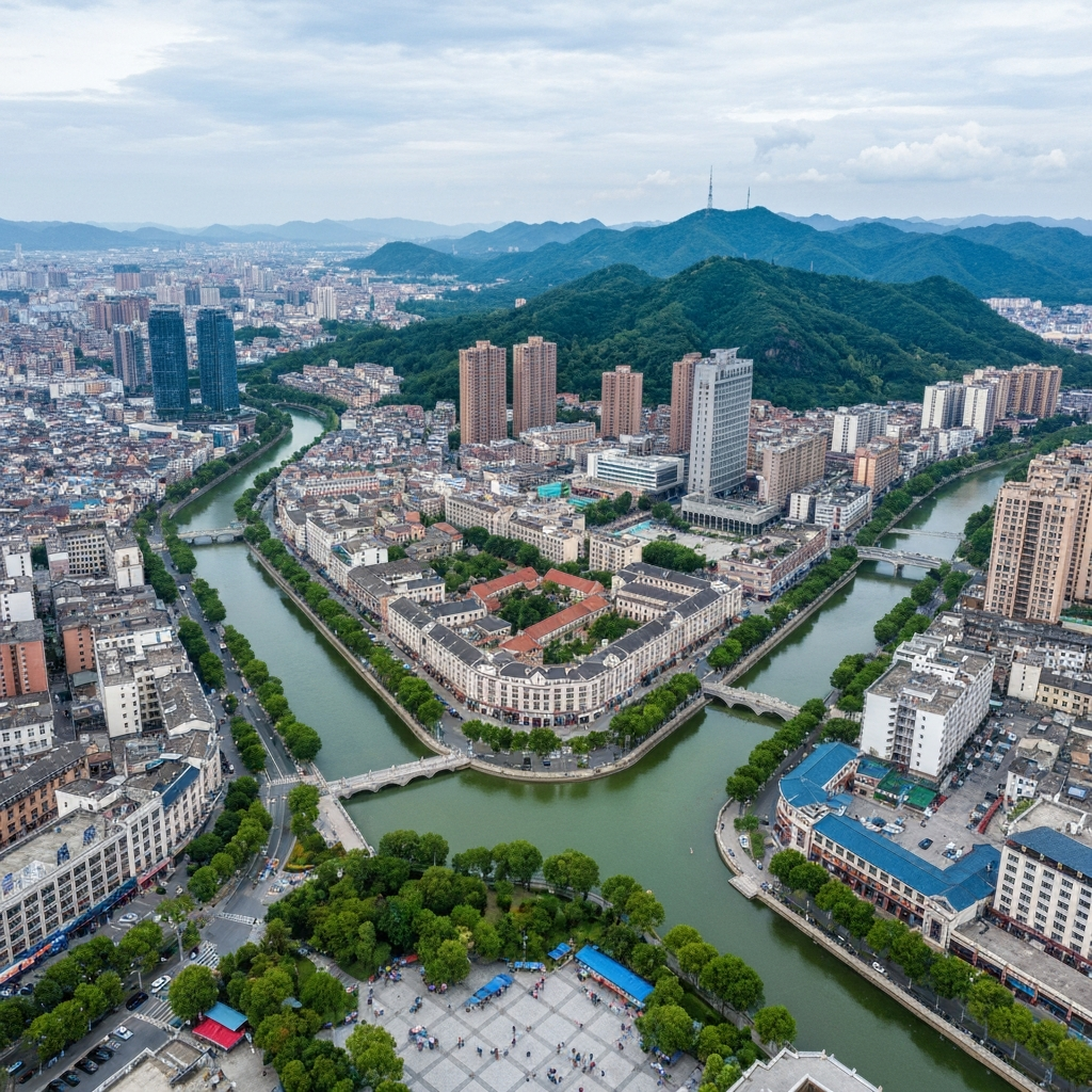Liuzhou city skyline