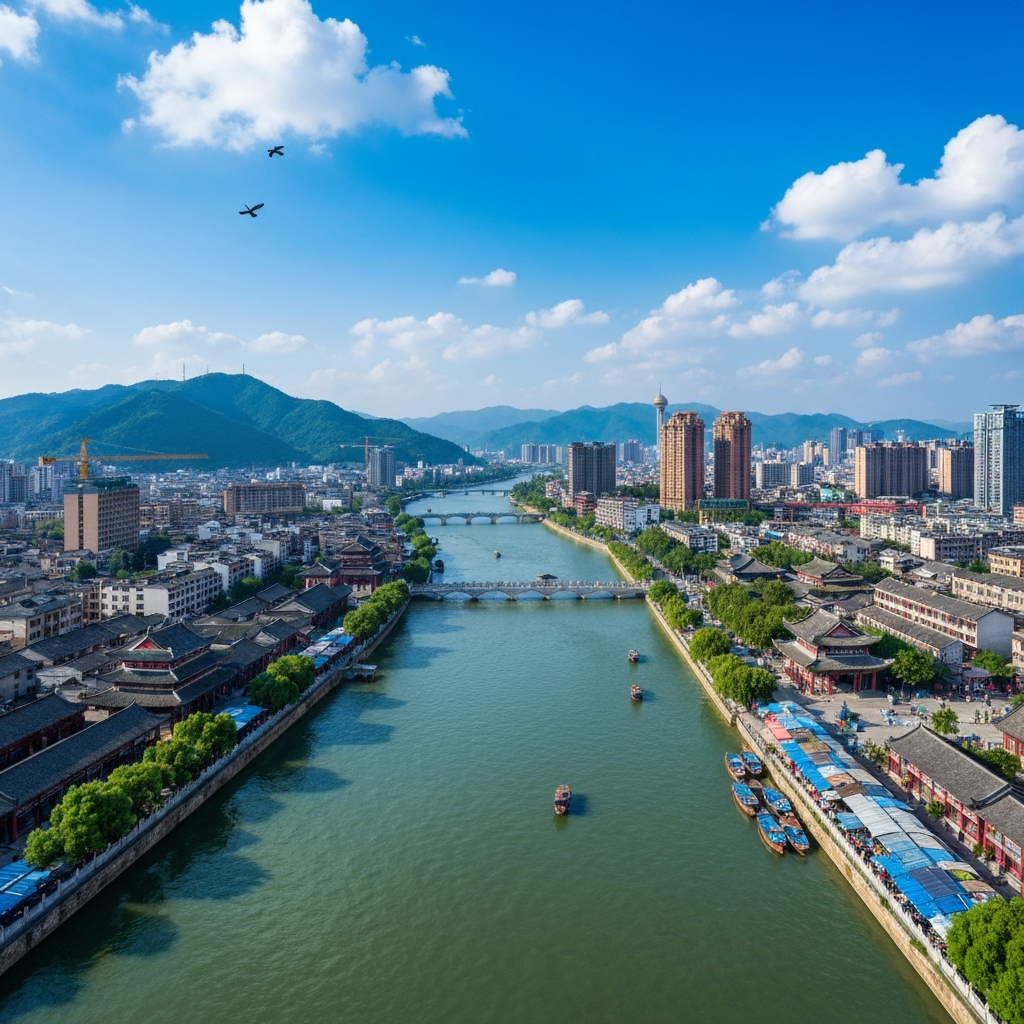 Neijiang to Chengdu Route