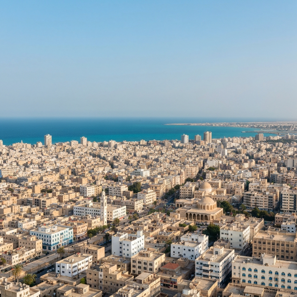 Tripoli to Cairo private jet route