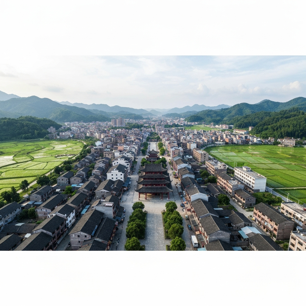 Aerial view Siping