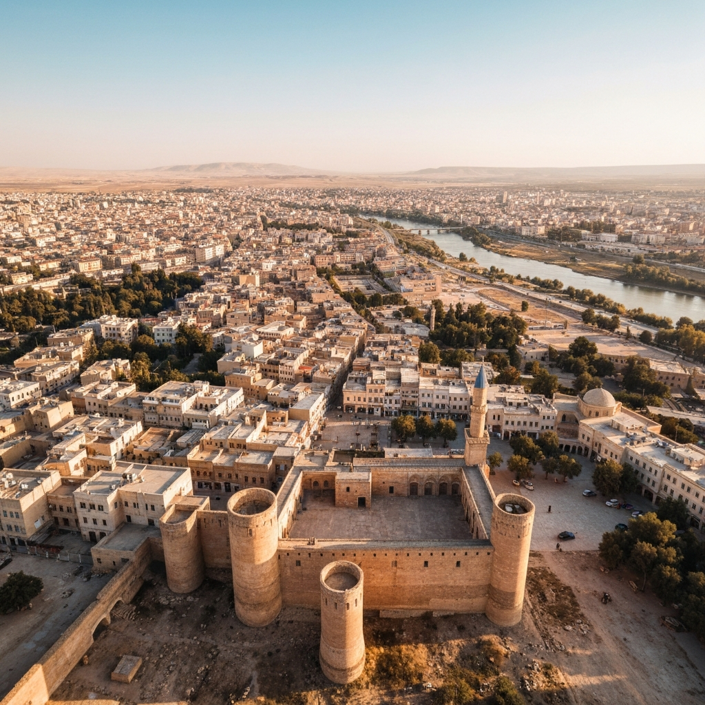 Sanliurfa city view
