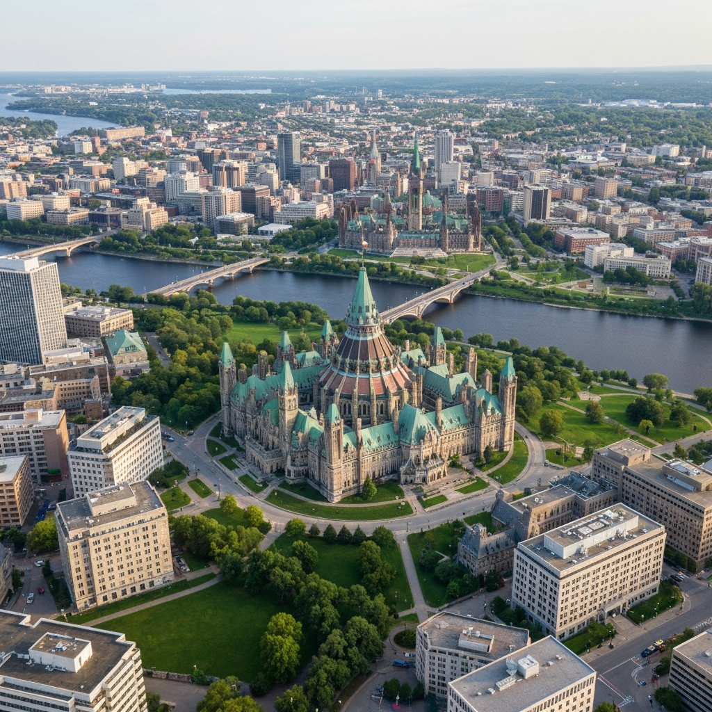 Private jet terminal at Ottawa International Airport