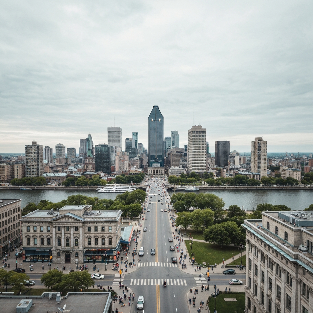 Montreal cityscape