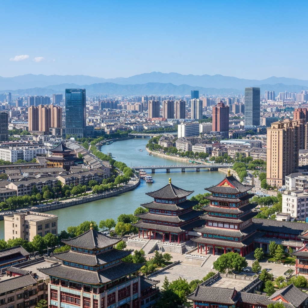 Shaoyang cityscape