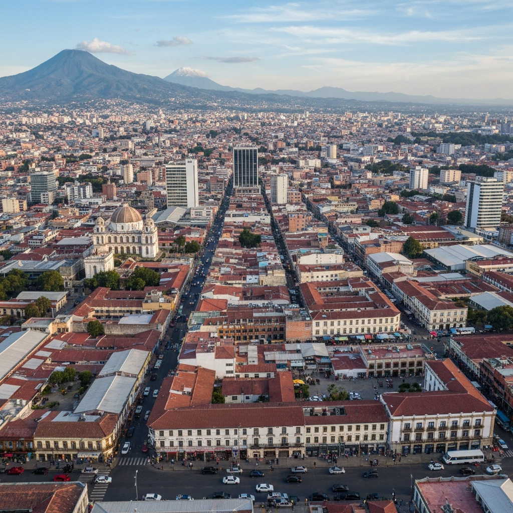 Arrival by private jet in Guatemala City