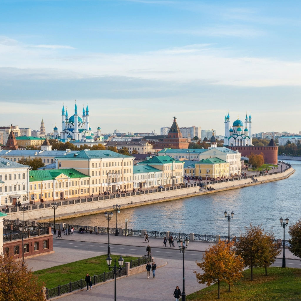 Kazan skyline
