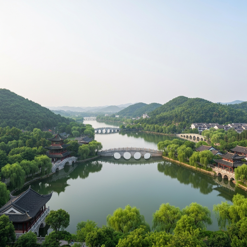 Private jet departing Chuzhou