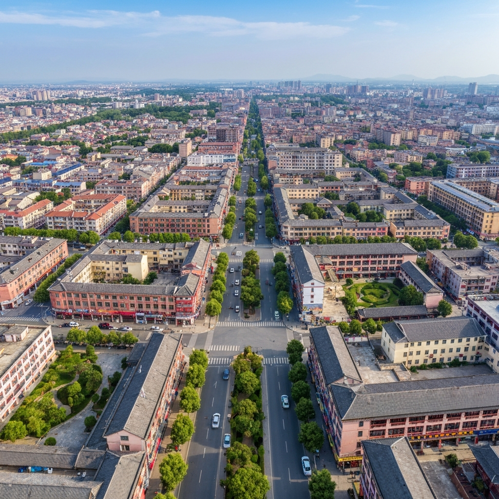 Aerial view Zunyi