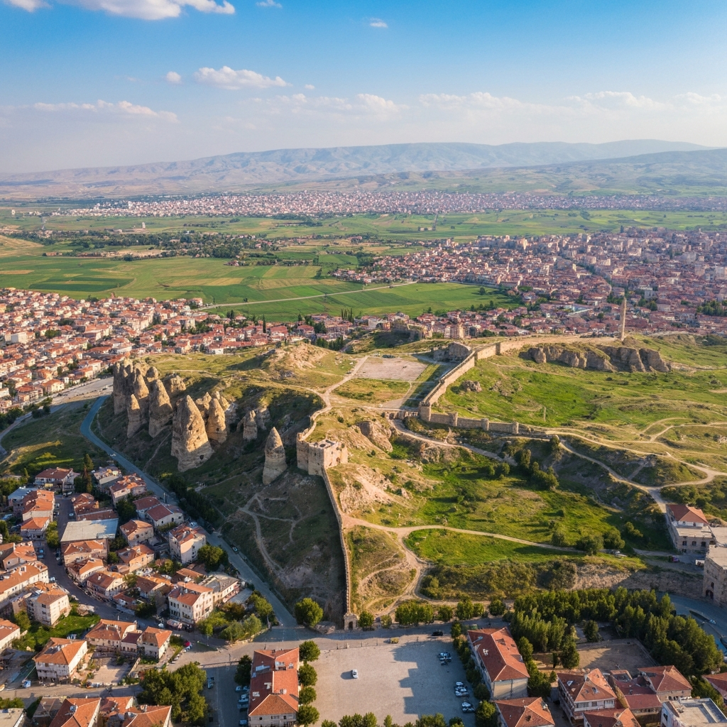 Kayseri departure view