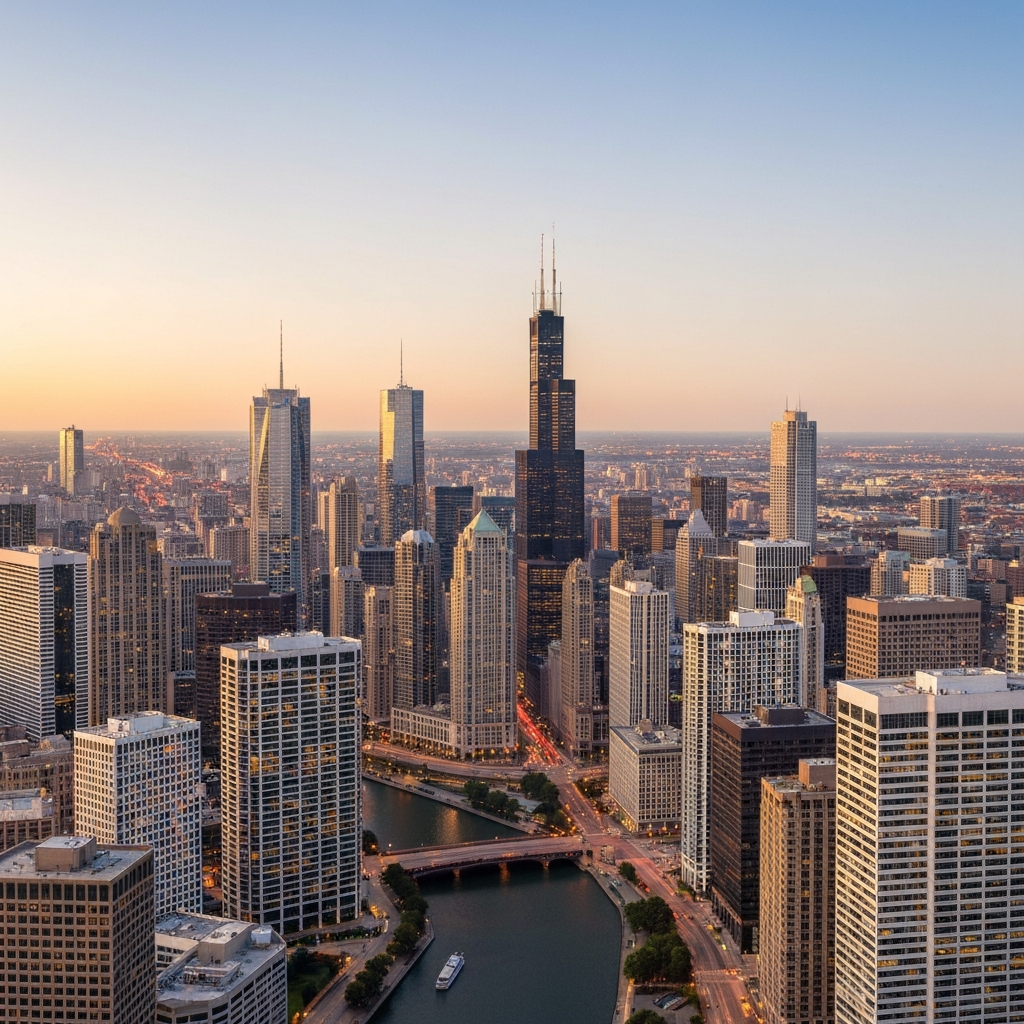 Skyline of Chicago