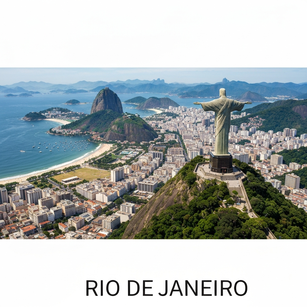 Rio de Janeiro Skyline Arrival