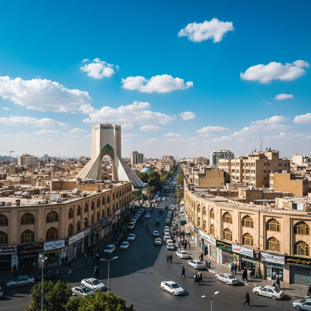Tehran skyline