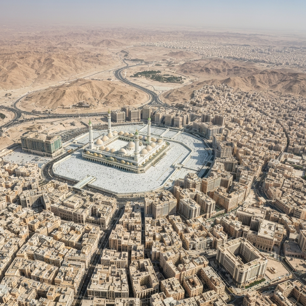 Medina to Mecca Private Jet Route